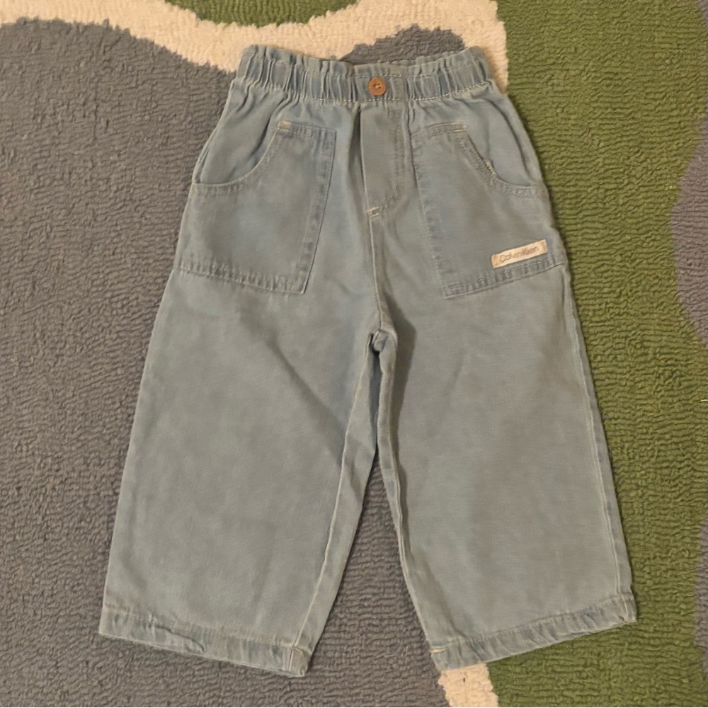 Calvin Klein Light Blue Kids Pants